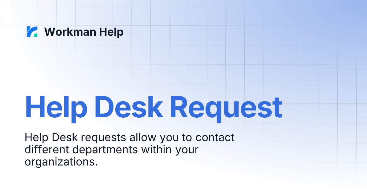 HELP DESK REQUEST visual data 2